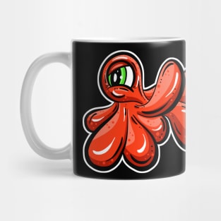 The Blobs - Red Smirk Monster Mug